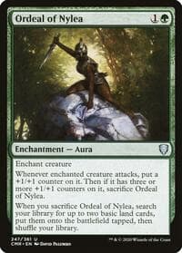 Ordeal of Nylea - Commander Legends - Magic: The Gathering card
