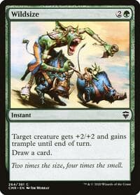 Wildsize - Commander Legends - Magic: The Gathering card