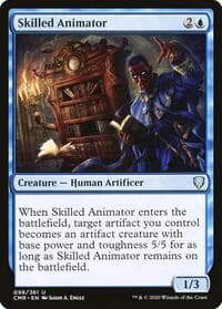 Skilled Animator - Commander Legends - Magic: The Gathering card