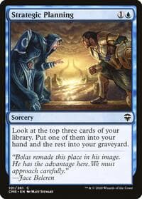 Strategic Planning - Commander Legends - Magic: The Gathering card