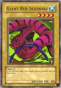 Giant Red Seasnake - Tournament Pack 2 - YuGiOh card