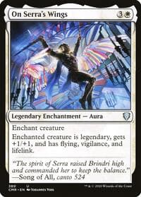 On Serra's Wings - Commander Legends - Magic: The Gathering card