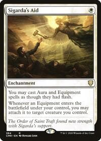Sigarda's Aid - Commander Legends - Magic: The Gathering card