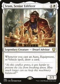 Sram, Senior Edificer - Commander Legends - Magic: The Gathering card