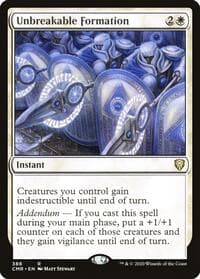 Unbreakable Formation - Commander Legends - Magic: The Gathering card