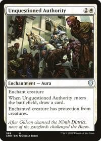 Unquestioned Authority - Commander Legends - Magic: The Gathering card