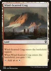 Wind-Scarred Crag - Commander Legends - Magic: The Gathering card