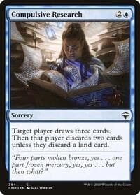 Compulsive Research - Commander Legends - Magic: The Gathering card
