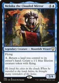 Meloku the Clouded Mirror - Commander Legends - Magic: The Gathering card