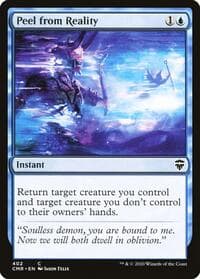 Peel from Reality - Commander Legends - Magic: The Gathering card