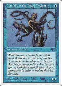 Merfolk of the Pearl Trident - Fifth Edition - Magic: The Gathering card