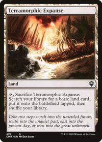 Terramorphic Expanse (497) - Commander Legends - Magic: The Gathering card
