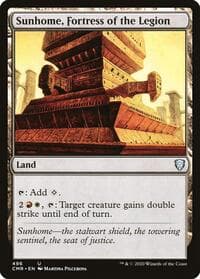 Sunhome, Fortress of the Legion - Commander Legends - Magic: The Gathering card