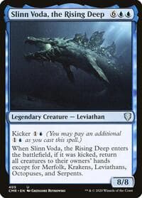 Slinn Voda, the Rising Deep - Commander Legends - Magic: The Gathering card