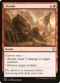 Abrade - Commander Legends - Magic: The Gathering card