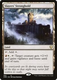 Slayers' Stronghold - Commander Legends - Magic: The Gathering card