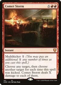 Comet Storm - Commander Legends - Magic: The Gathering card