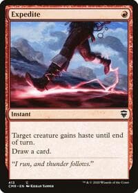 Expedite - Commander Legends - Magic: The Gathering card