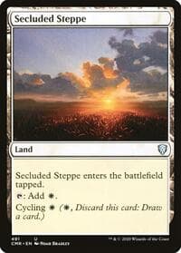 Secluded Steppe - Commander Legends - Magic: The Gathering card