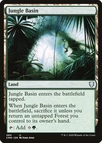 Jungle Basin - Commander Legends - Magic: The Gathering card