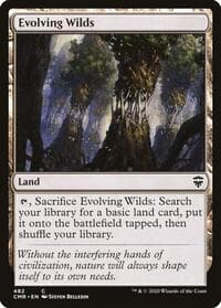 Evolving Wilds - Commander Legends - Magic: The Gathering card