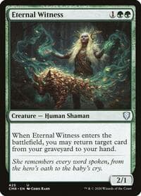 Eternal Witness - Commander Legends - Magic: The Gathering card