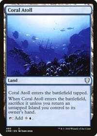 Coral Atoll - Commander Legends - Magic: The Gathering card