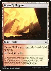 Boros Guildgate - Commander Legends - Magic: The Gathering card