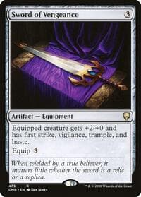 Sword of Vengeance - Commander Legends - Magic: The Gathering card