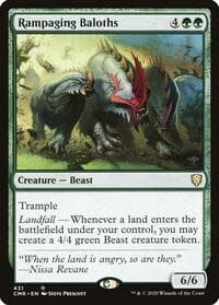 Rampaging Baloths - Commander Legends - Magic: The Gathering card