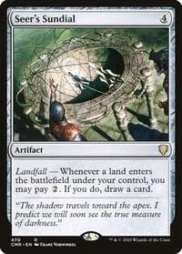 Seer's Sundial - Commander Legends - Magic: The Gathering card
