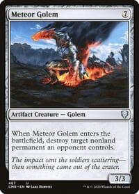 Meteor Golem (467) - Commander Legends - Magic: The Gathering card