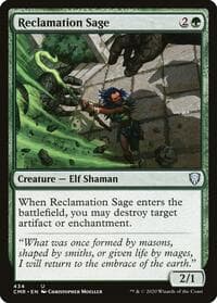 Reclamation Sage (434) - Commander Legends - Magic: The Gathering card
