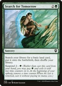 Search for Tomorrow - Commander Legends - Magic: The Gathering card