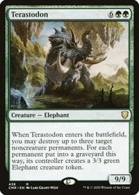 Terastodon - Commander Legends - Magic: The Gathering card
