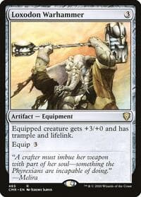 Loxodon Warhammer - Commander Legends - Magic: The Gathering card