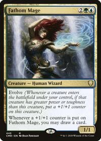 Fathom Mage - Commander Legends - Magic: The Gathering card