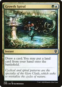 Growth Spiral - Commander Legends - Magic: The Gathering card