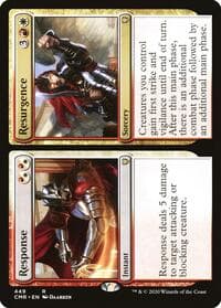 Response // Resurgence - Commander Legends - Magic: The Gathering card