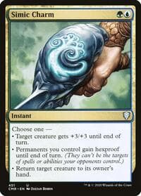 Simic Charm - Commander Legends - Magic: The Gathering card