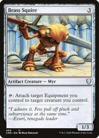 Brass Squire - Commander Legends - Magic: The Gathering card
