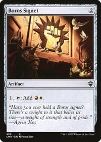 Boros Signet - Commander Legends - Magic: The Gathering card