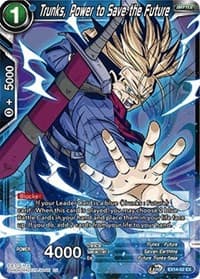 Trunks, Power to Save the Future - Expansion Deck Box Set 14: Battle Advanced - Dragon Ball Super: Masters card
