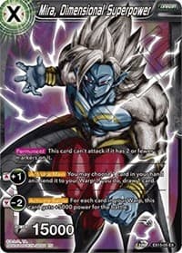 Mira, Dimensional Superpower - Expansion Deck Box Set 15: Battle Enhanced - Dragon Ball Super: Masters card