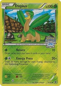 Tropius - 5/101 (National Championships) - League & Championship Cards - Pokemon card