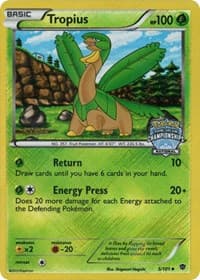 Tropius - 5/101 (National Championships) [Staff] - League & Championship Cards - Pokemon card
