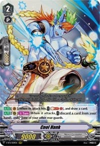Cool Hank - V-BT11: Storm of the Blue Cavalry - Cardfight Vanguard card