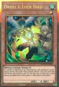 Droll & Lock Bird - Maximum Gold - YuGiOh card