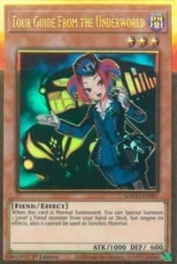 Tour Guide From the Underworld - Maximum Gold - YuGiOh card