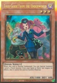 Tour Guide From the Underworld (Alternate Art) - Maximum Gold - YuGiOh card